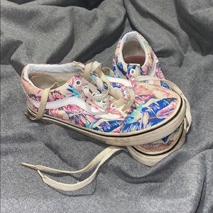 Floral Vans